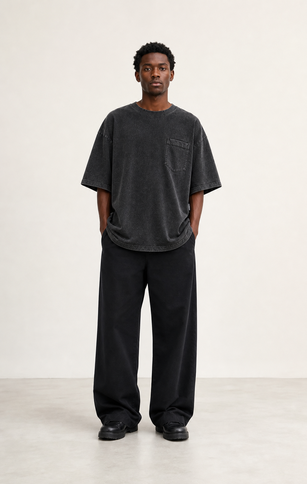 HEAVYWEIGHT POCKET TEE 1인 착장 디지털 콘셉트 (8 / 10)