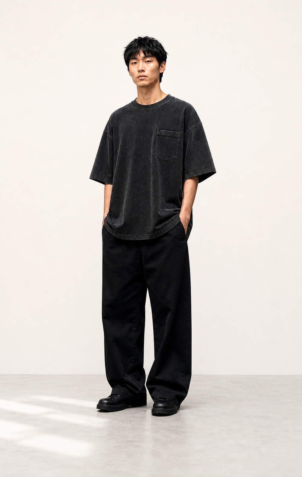 HEAVYWEIGHT POCKET TEE 1인 착장 디지털 콘셉트 (10 / 10)